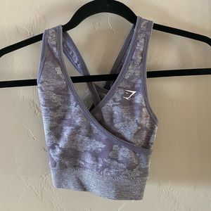 Gymshark Camo Sports bra